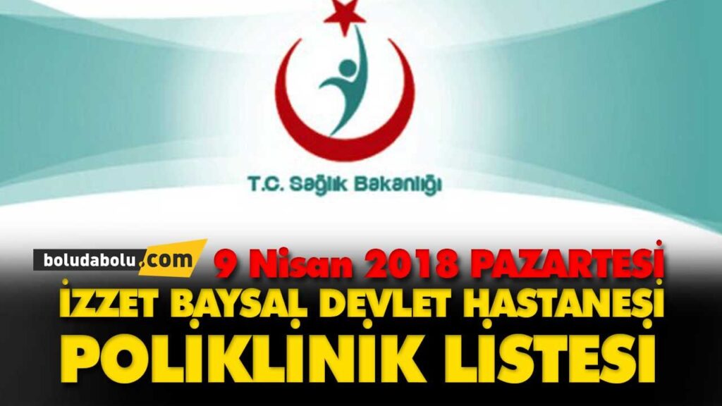 İzzet Baysal Devlet Hastanesi Poliklinik