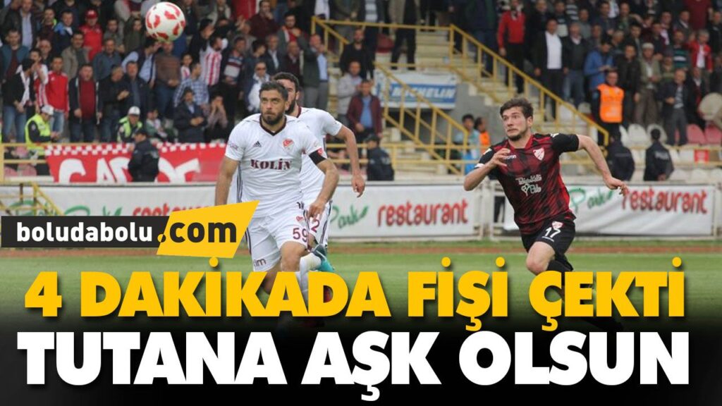 4 DAKİKADA FİŞİ ÇEKTİ