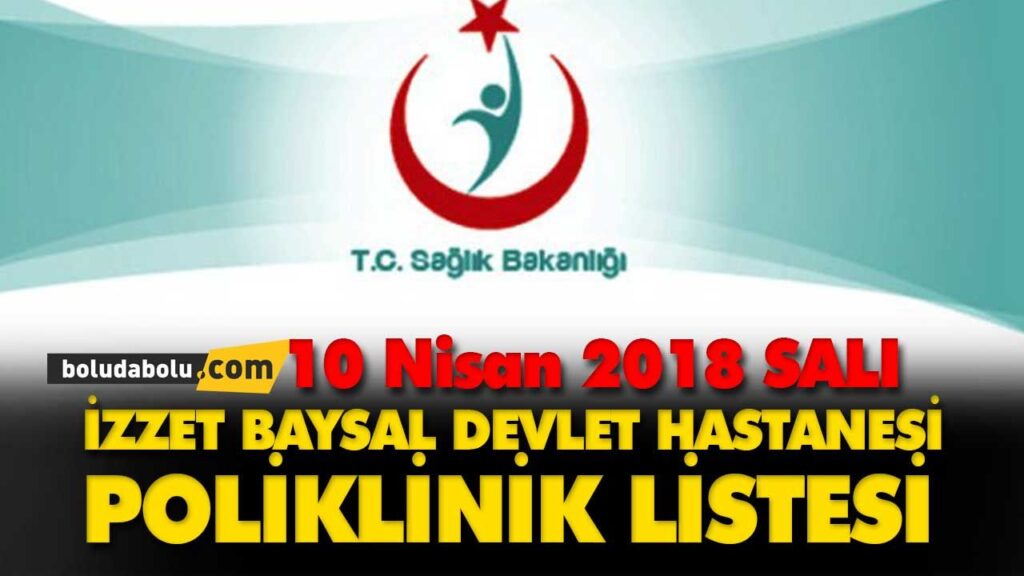 İzzet Baysal Devlet Hastanesi Poliklinik