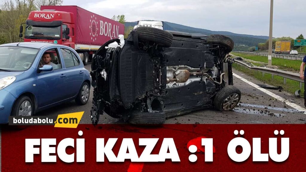 FECİ KAZA: 1 ÖLÜ
