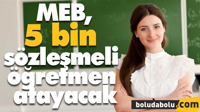 Sözleşmeli öğretmen atanacak
