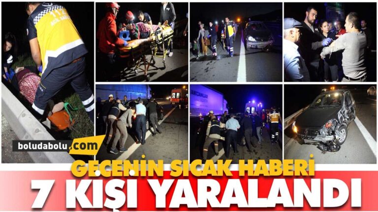 7 kişi yaralandı