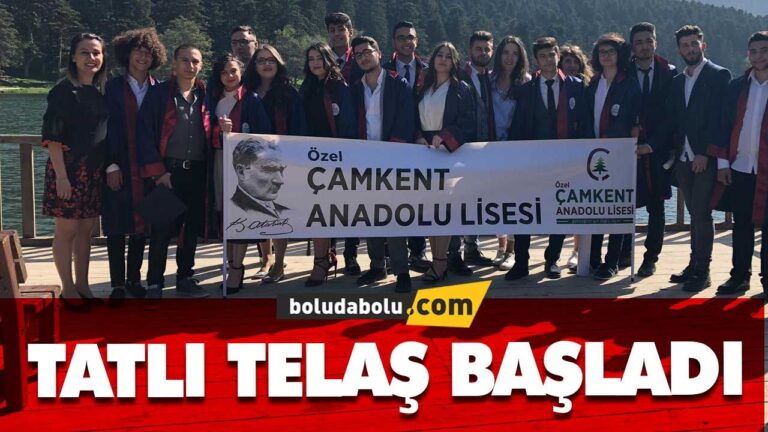 Çamkent’te mezuniyet heyecanı
