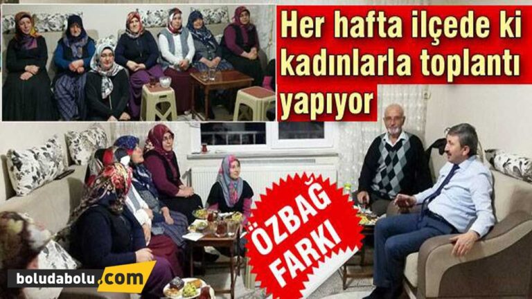 Kadınlar gününe katılıyor, sorunları dinliyor!