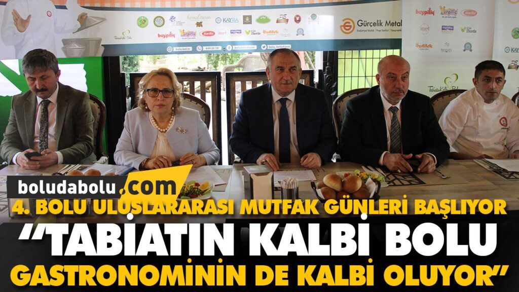 4. BOLU ULUSLARARASI MUTFAK GÜNLERİ BAŞLIYOR 4. BOLU ULUSLARARASI MUTFAK GÜNLERİ BAŞLIYOR