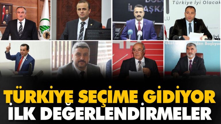 TÜRKİYE ERKEN SEÇİME GİDİYOR