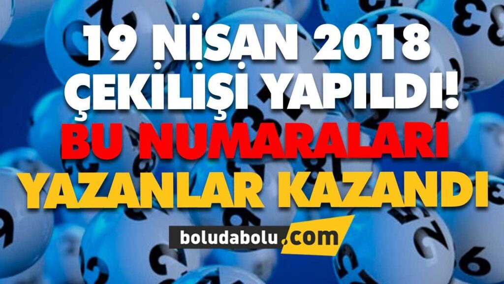 19 NİSAN SÜPER LOTO SONUCU