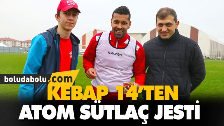 KEBAP 14’TEN ATOM SÜTLAÇ JESTİ