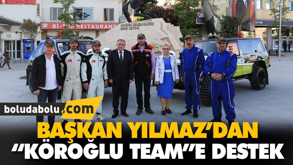 BAŞKAN YILMAZ’DAN “KÖROĞLU TEAM”E DESTEK BAŞKAN YILMAZ’DAN “KÖROĞLU TEAM”E DESTEK