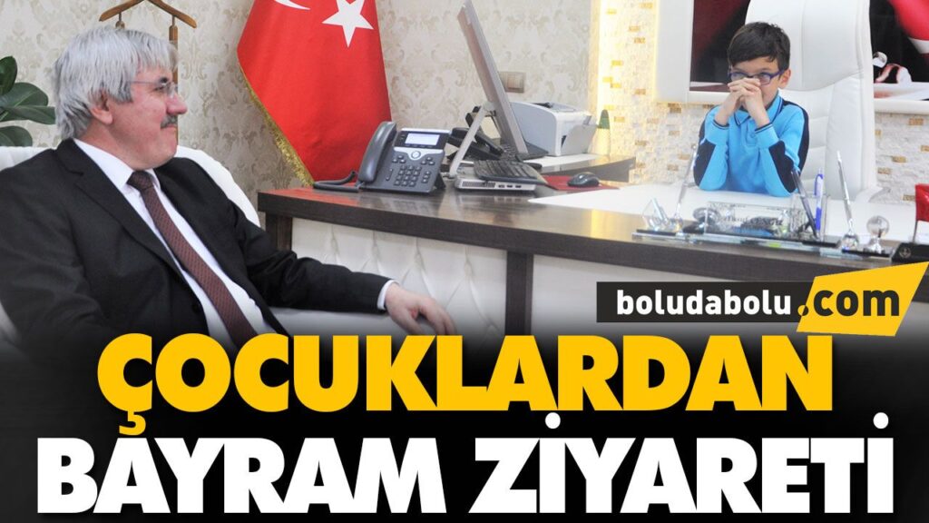 ÇOCUKLARDAN BAYRAM ZİYARETİ ÇOCUKLARDAN BAYRAM ZİYARETİ