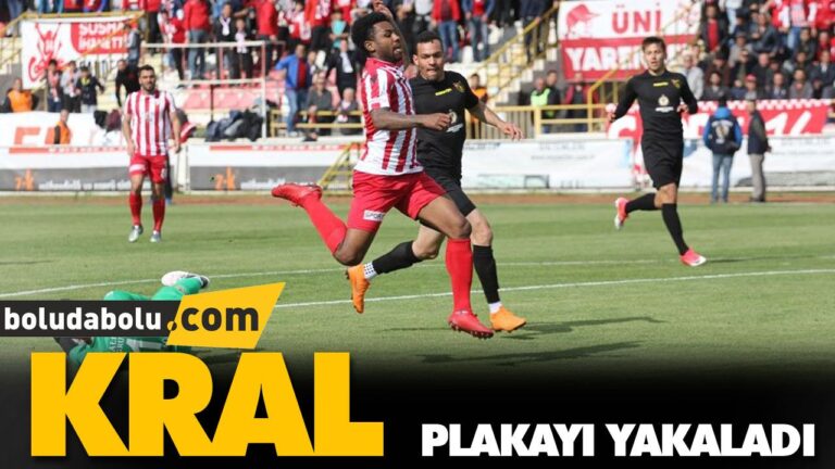 KRAL PLAKAYI YAKALADI