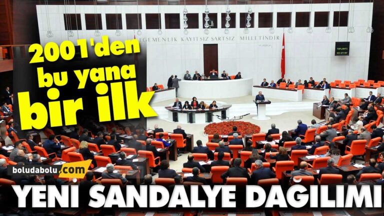 TBMM’de 2001’den bu yana bir ilk