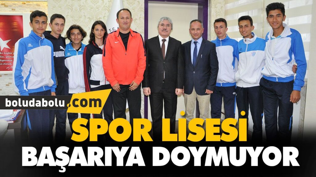 SPOR LİSESİ BAŞARIYA DOYMUYOR SPOR LİSESİ BAŞARIYA DOYMUYOR