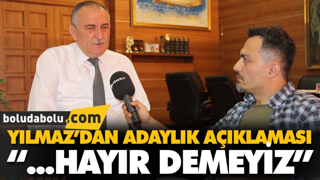 “…‘HAYIR’ DEMEYİZ” “…‘HAYIR’ DEMEYİZ”