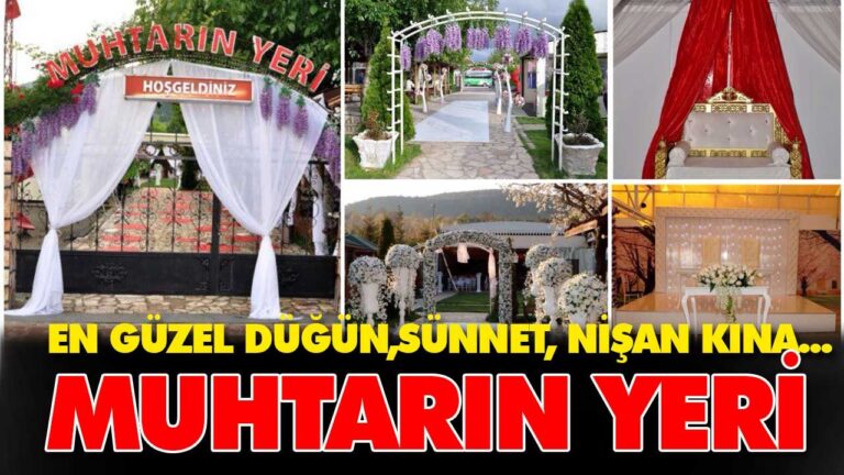MUHTARIN YERİ | BOLU