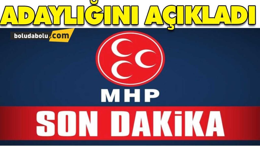 MHP’de beklenen aday adayı MHP’de beklenen aday adayı