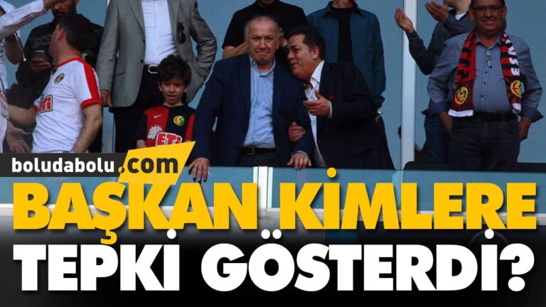 BAŞKAN KİMLERE TEPKİ GÖSTERDİ?