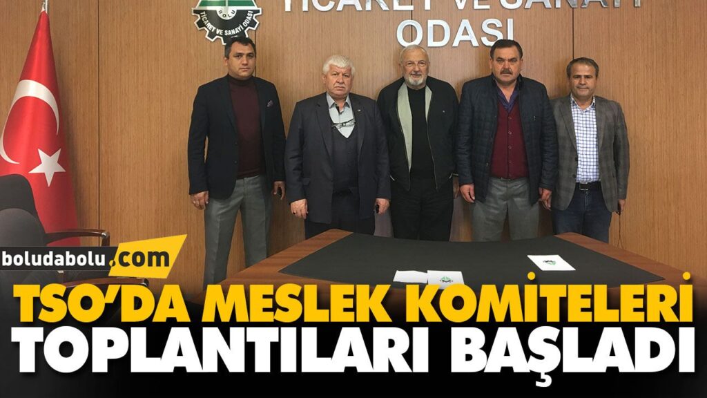 TSO’DA MESLEK KOMİTELERİ TOPLANTILARI BAŞLADI TSO’DA MESLEK KOMİTELERİ TOPLANTILARI BAŞLADI