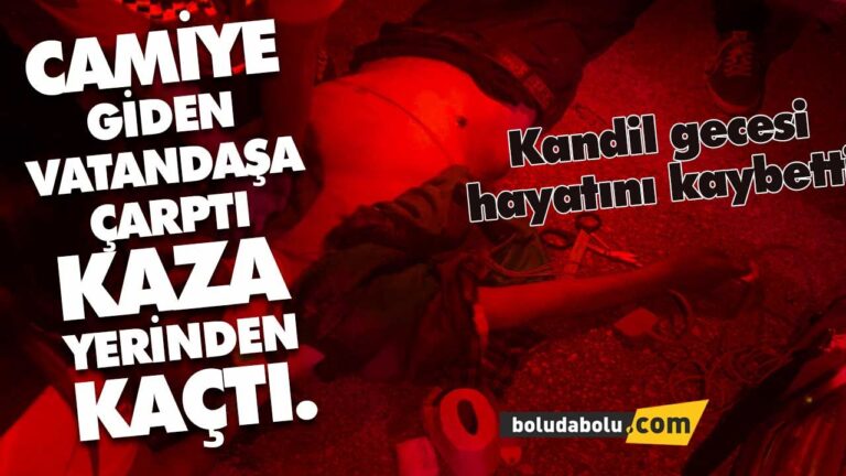 Kandil gecesi hayatını kaybetti