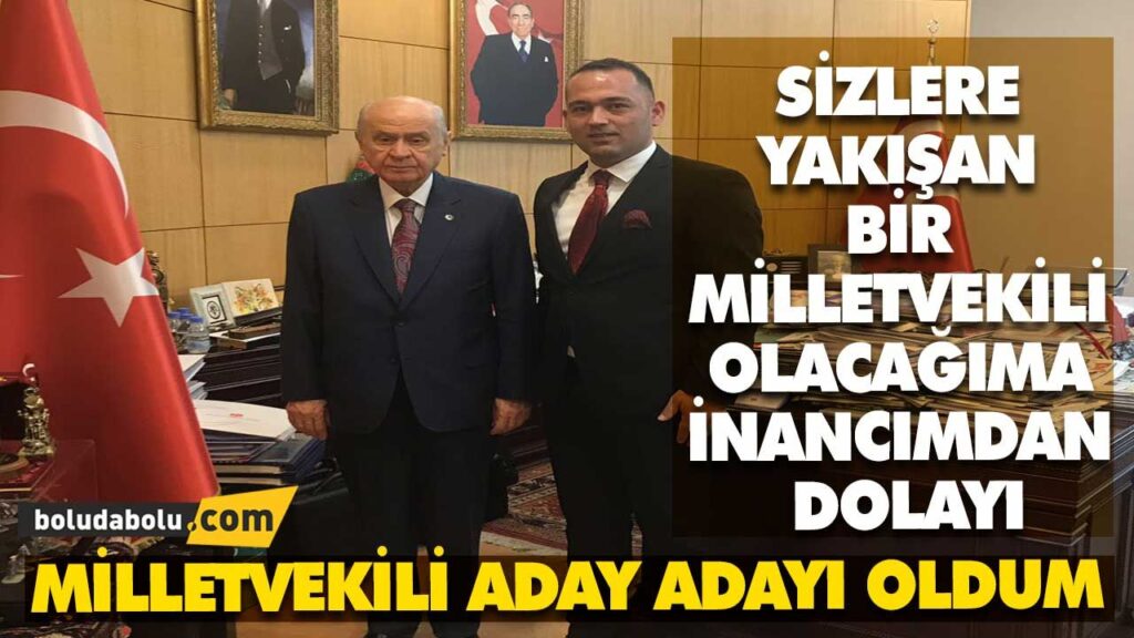 FERHAT BAĞCI ADAYLIK DİLEKÇESİNİ VERDİ FERHAT BAĞCI ADAYLIK DİLEKÇESİNİ VERDİ