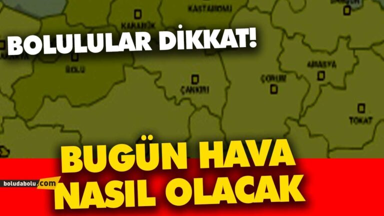 BOLU HAVA DURUMU