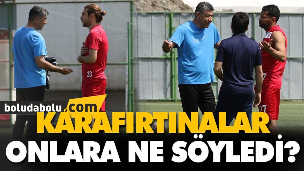 KARAFIRTINALAR ONLARA NE SÖYLEDİ? KARAFIRTINALAR ONLARA NE SÖYLEDİ?