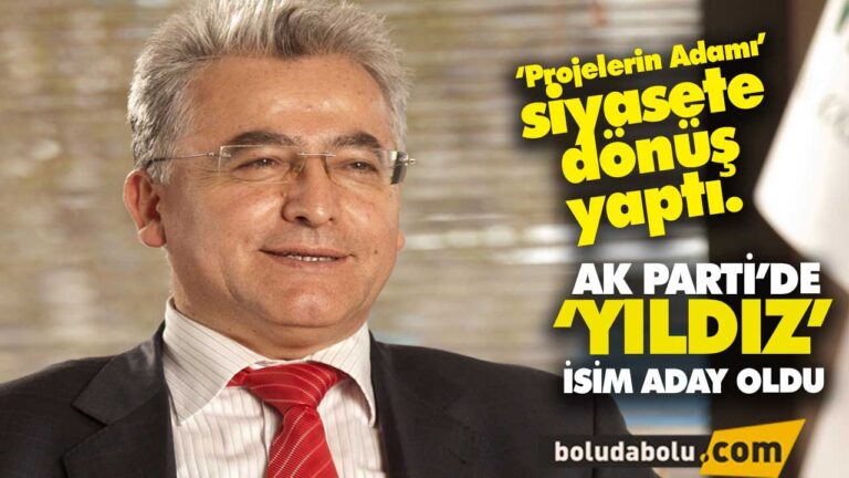 Halit Yıldız aday adayı oldu