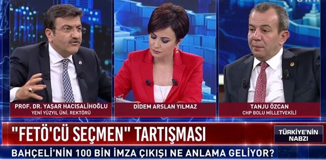 TANJU ÖZCAN HABERTÜRK KONUĞU
