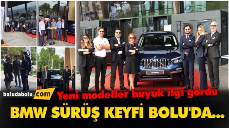 BMW SÜRÜŞ KEYFİ BOLU’DA