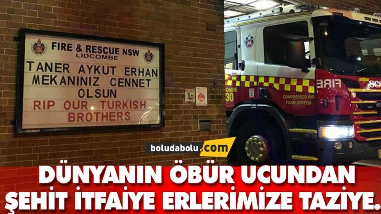 Avustralya’daki NSW Eyalet İtfaiyesi…