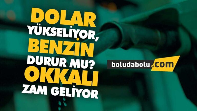 Benzine zam geliyor