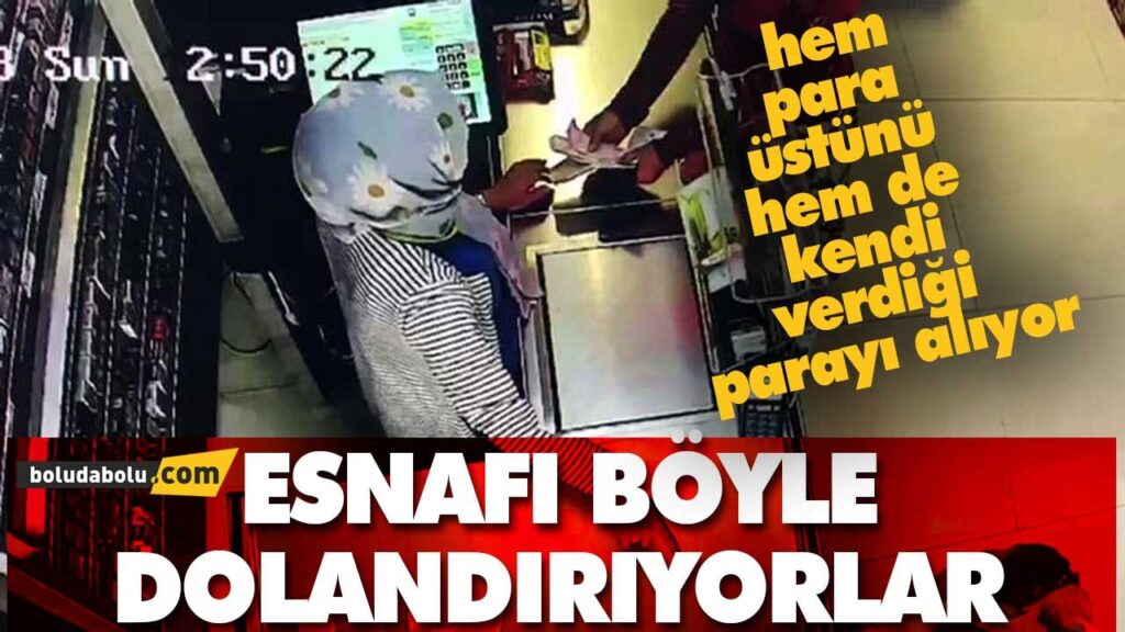 ESNAFI BÖYLE DOLANDIRIYORLAR ESNAFI BÖYLE DOLANDIRIYORLAR