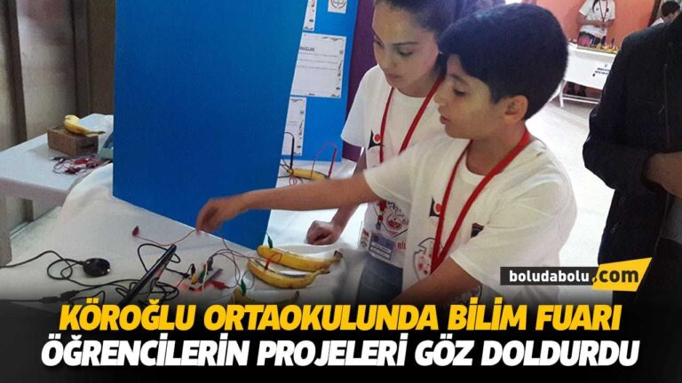 ÖĞRENCİLERİN PROJELERİ GÖZ DOLDURDU