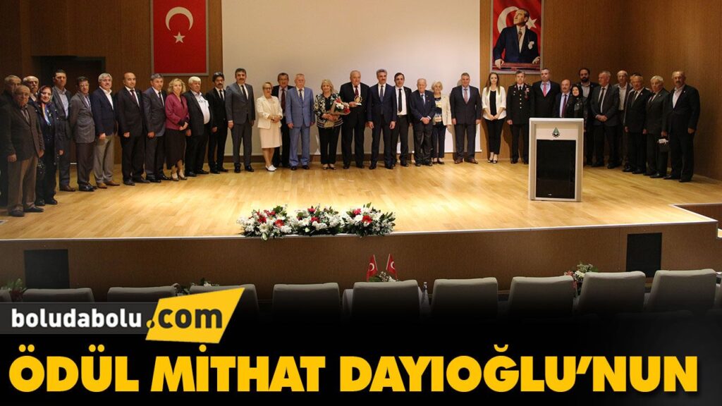 ÖDÜL MİTHAT DAYIOĞLU’NUN ÖDÜL MİTHAT DAYIOĞLU’NUN