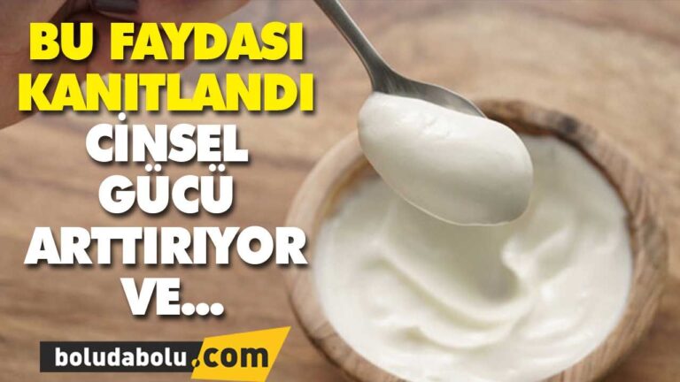 Yoğurdun bu faydası