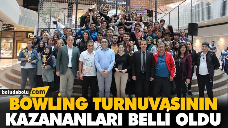 BOWLİNG TURNUVASININ KAZANANLARI BELLİ OLDU