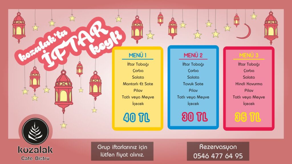 kozalak’ta iftar keyfi