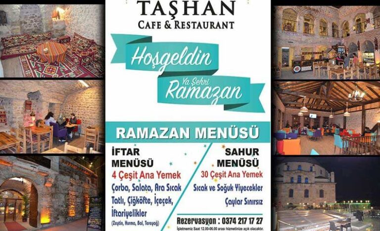 TAŞHAN CAFE RESTAURANT BOLU