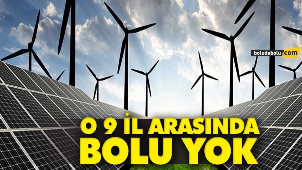 9 İL ARASINDA BOLU YOK 9 İL ARASINDA BOLU YOK