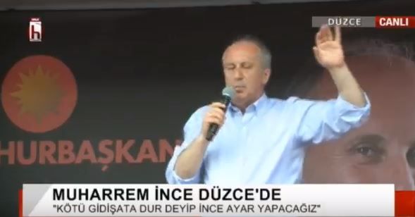 MUHARREM İNCE DÜZCE’DE