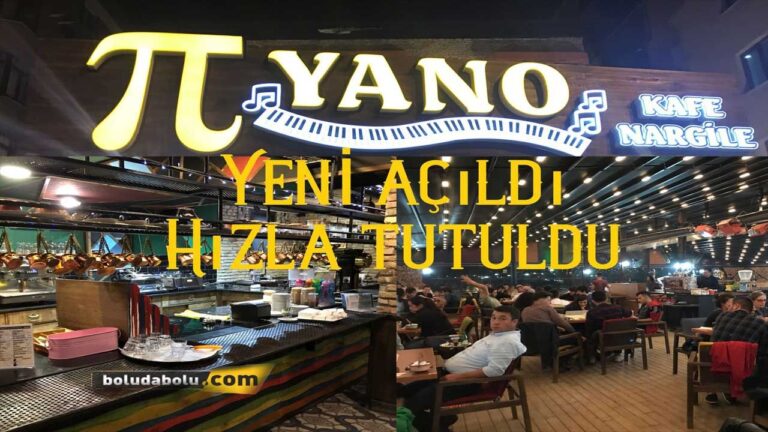 PİYANO KAFE AÇILDI | BOLU