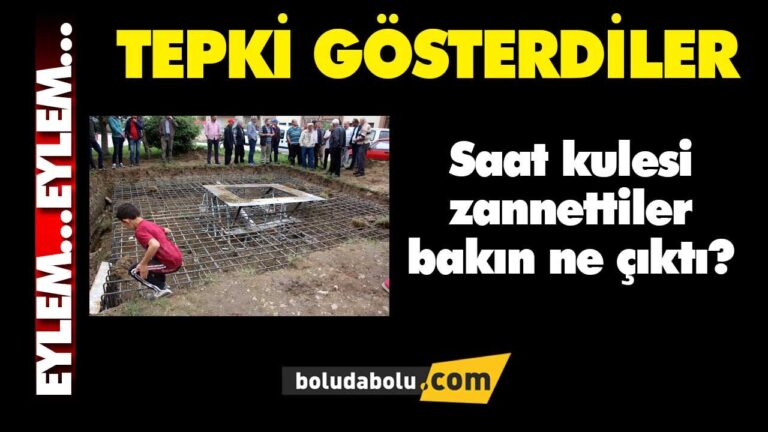 İKİ MAHALLE HALKINDAN BÜYÜK TEPKİ