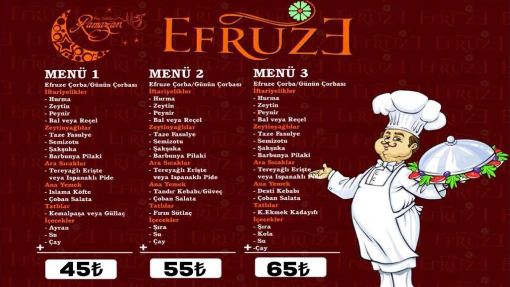 EFRUZE RESTORAN BOLU EFRUZE RESTORAN BOLU