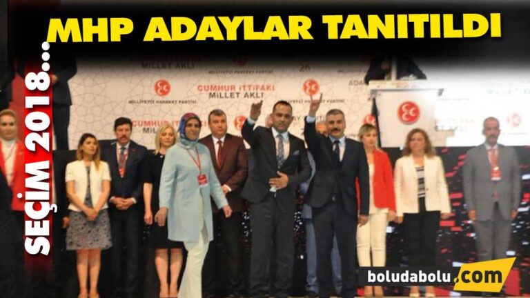 MHP Bolu Milletvekili Adayları