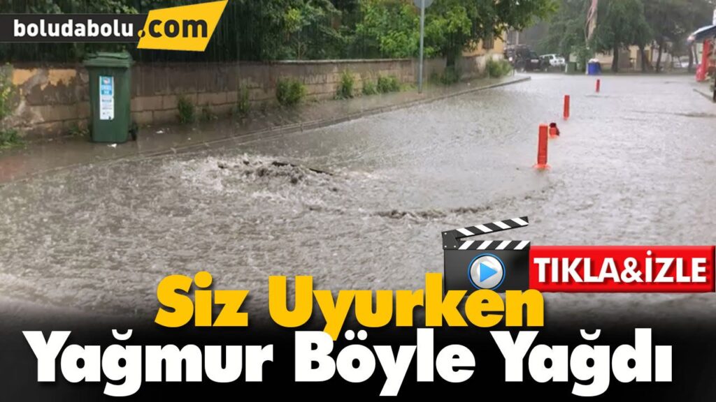 Şiddetli yağmur etkili oldu Şiddetli yağmur etkili oldu