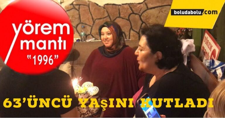 63’üncü yaşını kutladı