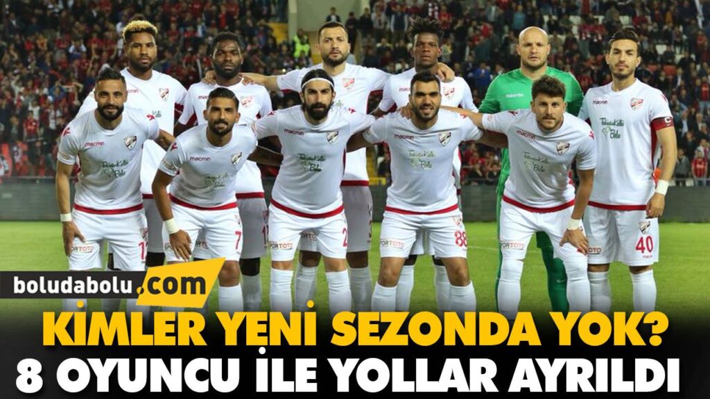 8 OYUNCU İLE YOLLAR AYRILDI