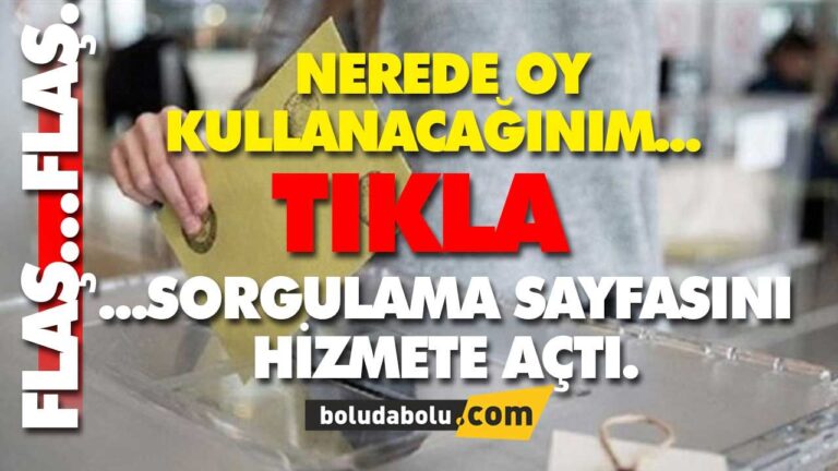 NEREDE OY KULLANACAĞIM
