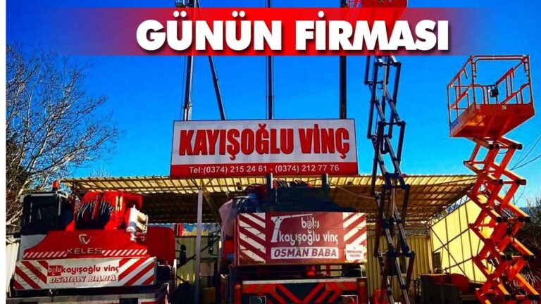 KAYIŞOĞLU VİNÇ BOLU