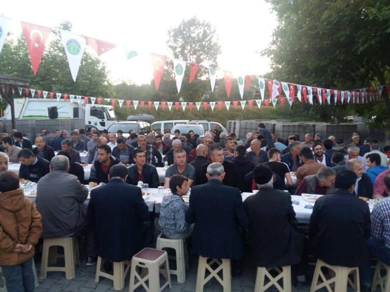Taşkesti Belediyesinden 1500 kişilik iftar